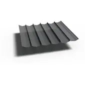 Platinum Sun & Shade Coolfit harmonica schaduwdoek B290xL500cm Antraciet