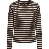 ONLY Shirt 'ONLNEW SOPH LIFE' crème / chocoladebruin