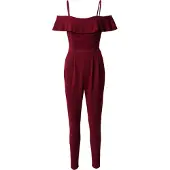 Wal G. Jumpsuit wijnrood