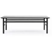 Normann Copenhagen Grow salontafel 70x120cm black oak