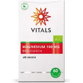 Vitals 2x Magnesium Biologisch 100mg 60 Capsules