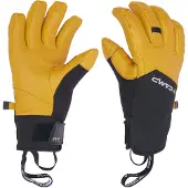 Camp - Skihandschoenen - G Crest Black/Yellow voor Unisex - Maat XXL - Geel