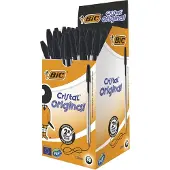 BIC Cristal Original Balpen Blauw 0,4 mm Medium Balpen 50 Stuks