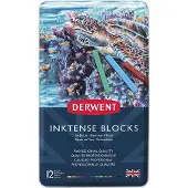 Derwent Inktense Blocks 12-set