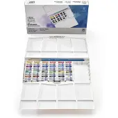 Winsor & Newton Cotman plus aquarelverfset (24 halve napjes)