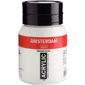 Amsterdam Standard Series Acrylverf Pot 500 ml Zinkwit 104