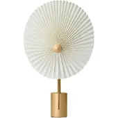 Gejst Tafellampe , Liris, dimbare, Goud / Messing, Woonkamer, Metaal, Designer