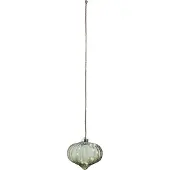 Lumineo Kersthanger Ui Groen Met Verlichting D 20 H 21 Cm