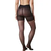 Envie de Fraise Half doorzichtige panty ENVIE DE FRAISE zwart