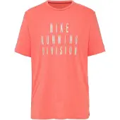 Nike Rise 365 Running Division Dri-fit Hardloopshirt Met Korte Mouwen Voor Heren, Roze