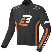 Bogotto GPX Waterdichte Zwart Oranje Textiele Motorjas Maat XS