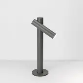 Estiluz Tik Buitenpaalspot Grey Stone | Downward