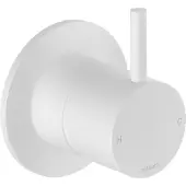 Hotbath Cobber Afbouwdeel Douchemengkraan Wit Mat CB131