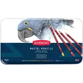 Derwent Metallic Box Pastel Pencil 72 Units Veelkleurig Kinderen