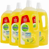Dettol 4x Allesreiniger Power & Fresh Citroen 2 liter