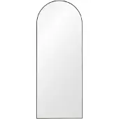 AYTM Arcus spiegel, zwart, hoogte 115 cm, glas, MDF hout, zwart, Hout, Design