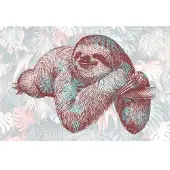 Architects Paper Fotobehang Atelier 47 Sloth Design 1 (4-delig)