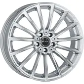 Mak Aluminium velgen, merk , model KOMET, afmetingen 9x18 inch, steek 5x112, offset 42, kleur zilver