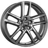 Rial Aluminiumvelg Astorga, 7.5 x 18 inch, 5-gaats, steek 114,3 mm, naafdiameter 49,5 mm, grafietkleur