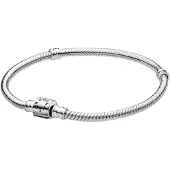 Pandora Moments Barrel Clasp Snake Chain Armband
