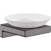 Hansgrohe AddStoris zeepschaal Brushed Black Chrome