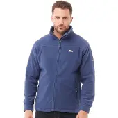 Trespass Heren Bernal Fleece-Jacke mit durchgehendem Reißverschluss Marineblau