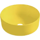 Best design Waskom luzz 40 cm mat geel