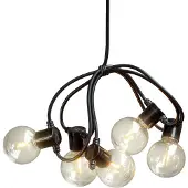 Konstsmide LED lichtsnoer globe 2373 op batterij - 10L - extra warmwit