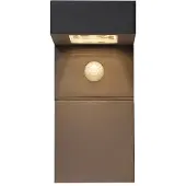 Star Trading LED zonne-wandlamp "Vici", buitenwandlamp in warmwit, inclusief zonnepaneel en accu