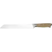 Mareld Broodmes 23 Cm Pakkahout - Broodmessen Roestvrijstaal Light Wood - MAR0037