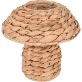 Intratuin Waxinelichthouder Paddenstoel Naturel 22 X 22 X 22 Cm