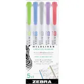 Zebra Mildliner 5-pack Cool &amp; refined