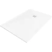 Mexen Stone+ rechthoekige composietdouchebak 110 x 90 , wit, witte afdekking - 44109011-W