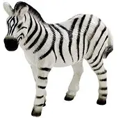 BULLYLAND 63350 Zebra, 7 cm figuur