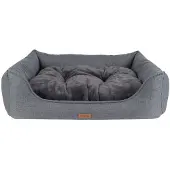 Amiplay Legowisko Como Sofa S - Comfortabel Hondenkussen Grijs