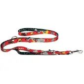 Amiplay Verstelbare Hondenlijn 7in1 Amik S TravelDog - Rood/Groen