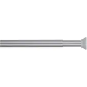 Sealskin doucheklemstang verstelbaar van 110cm tot 185cm rond 20mm zilver