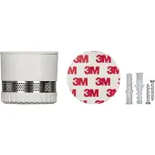 Muller Fix Optische MINI Rookmelder 10jaar Met installatiekit