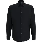 BOSS Regular Fit Overhemd ML6 (vanaf 68 CM) zwart