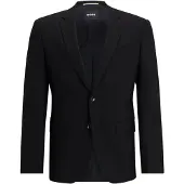BOSS Slim-fit colbert van stretchwol