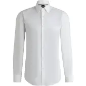 BOSS Overhemd 'Hank' offwhite