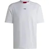 HUGO Shirt 'Dapolino' zwart / offwhite