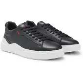 HUGO Sneakers met cupzool van leer met rode logodetails Maat 39