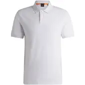 BOSS Slim-fit polo van stretchkatoen met logopatch Maat 5XL