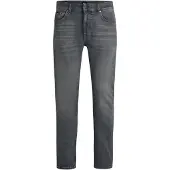 HUGO BOSS Jeans 'H-Delaware' grey denim