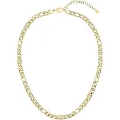HUGO BOSS Goudkleurige schakelketting met Double B-monogrammen