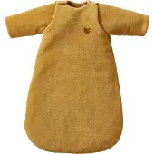 Vertbaudet ALASKA Basics Fleece trappelzak mosterdgeel