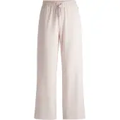 BOSS Straight leg sweatpants met tunnelkoord