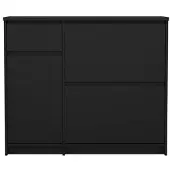 Fonq basic Flip Schoenenkast - Zwart