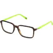 FILA Bril - - VFI885L - Kind - Bruin Avana kunststof montuur - Maat 51/16/135